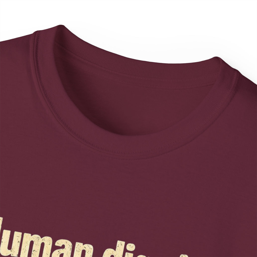 Human Dignity Has No VISA Requirement T-Shirt — Immigration Rights Graphic Tee