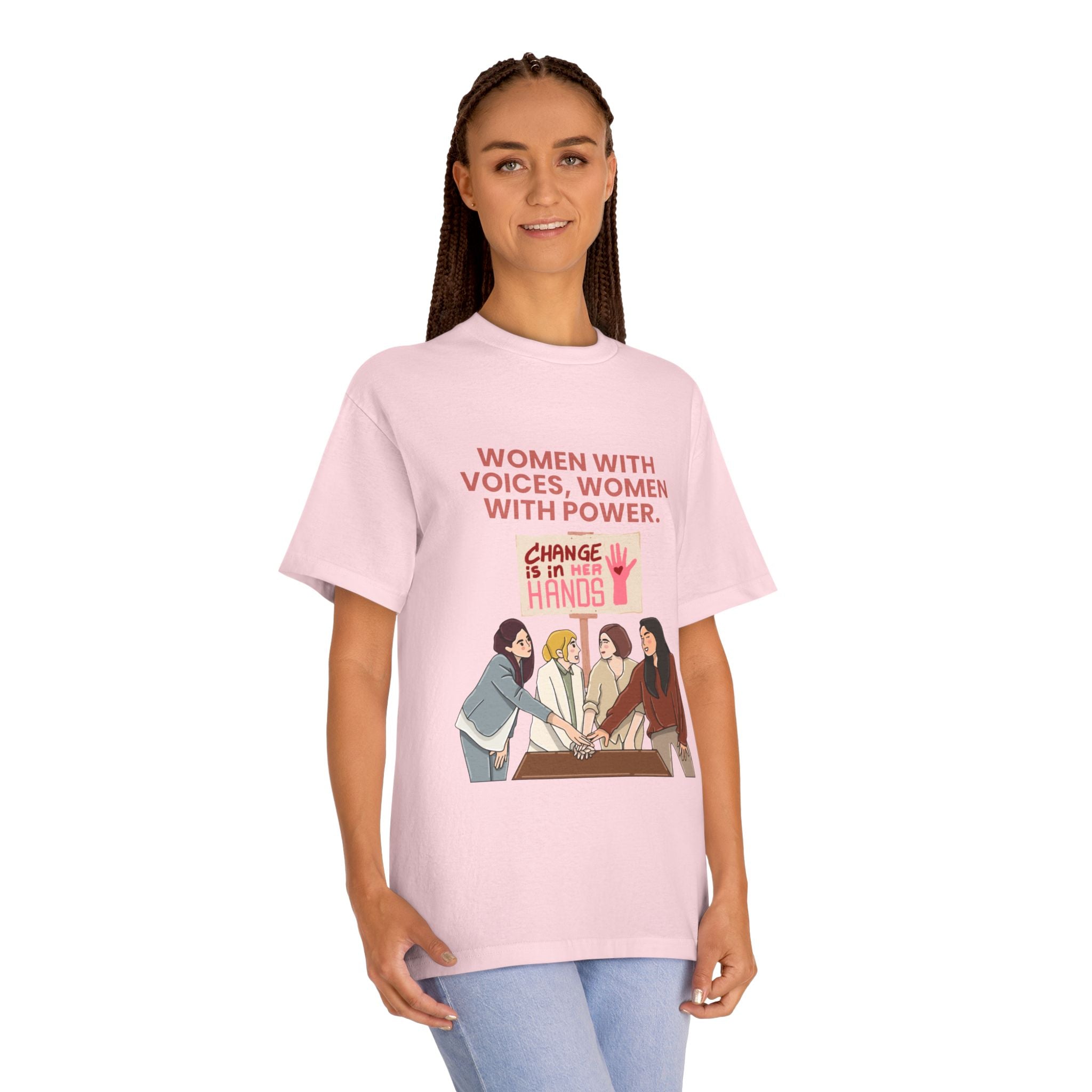 Women With Voices Tee — Feminist Empowerment Graphic T‑Shirt