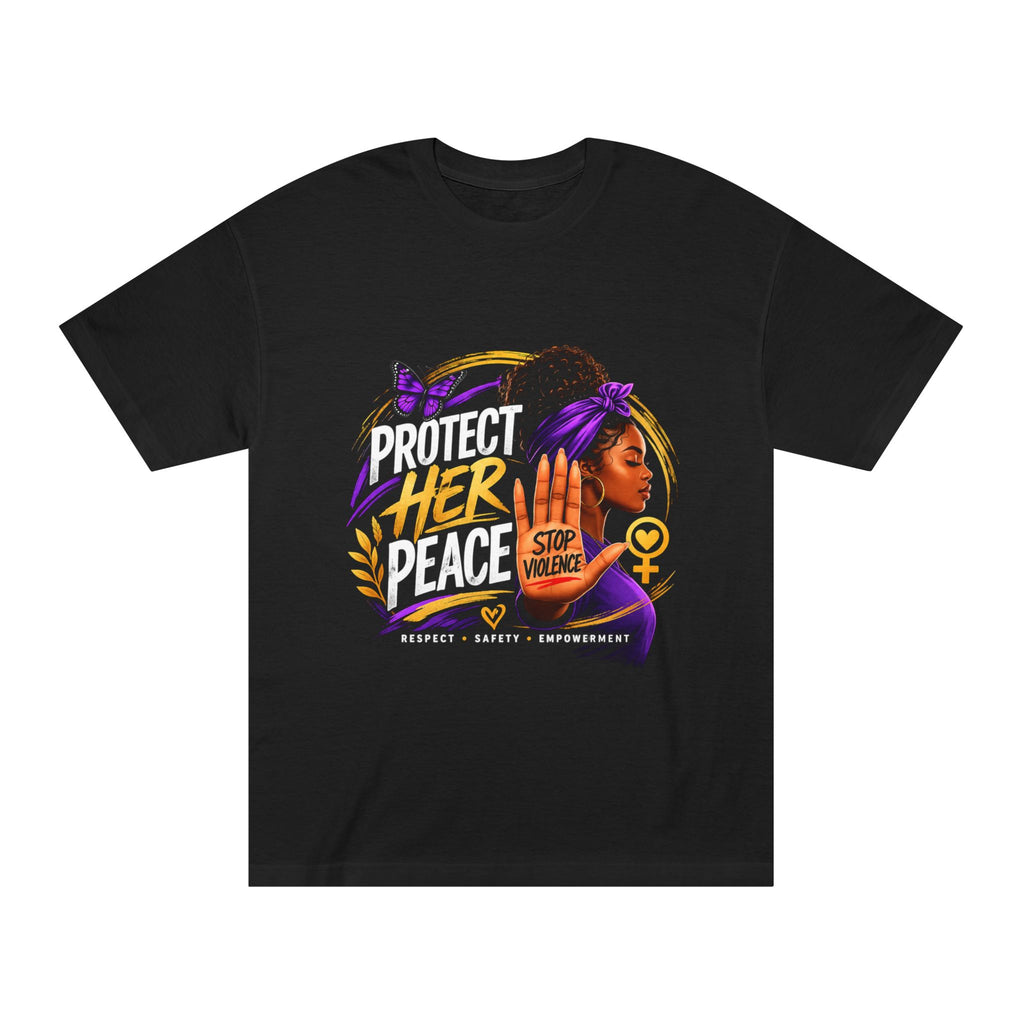 Protect Her Peace Tee — Stop Violence Women’s Awareness Shirt