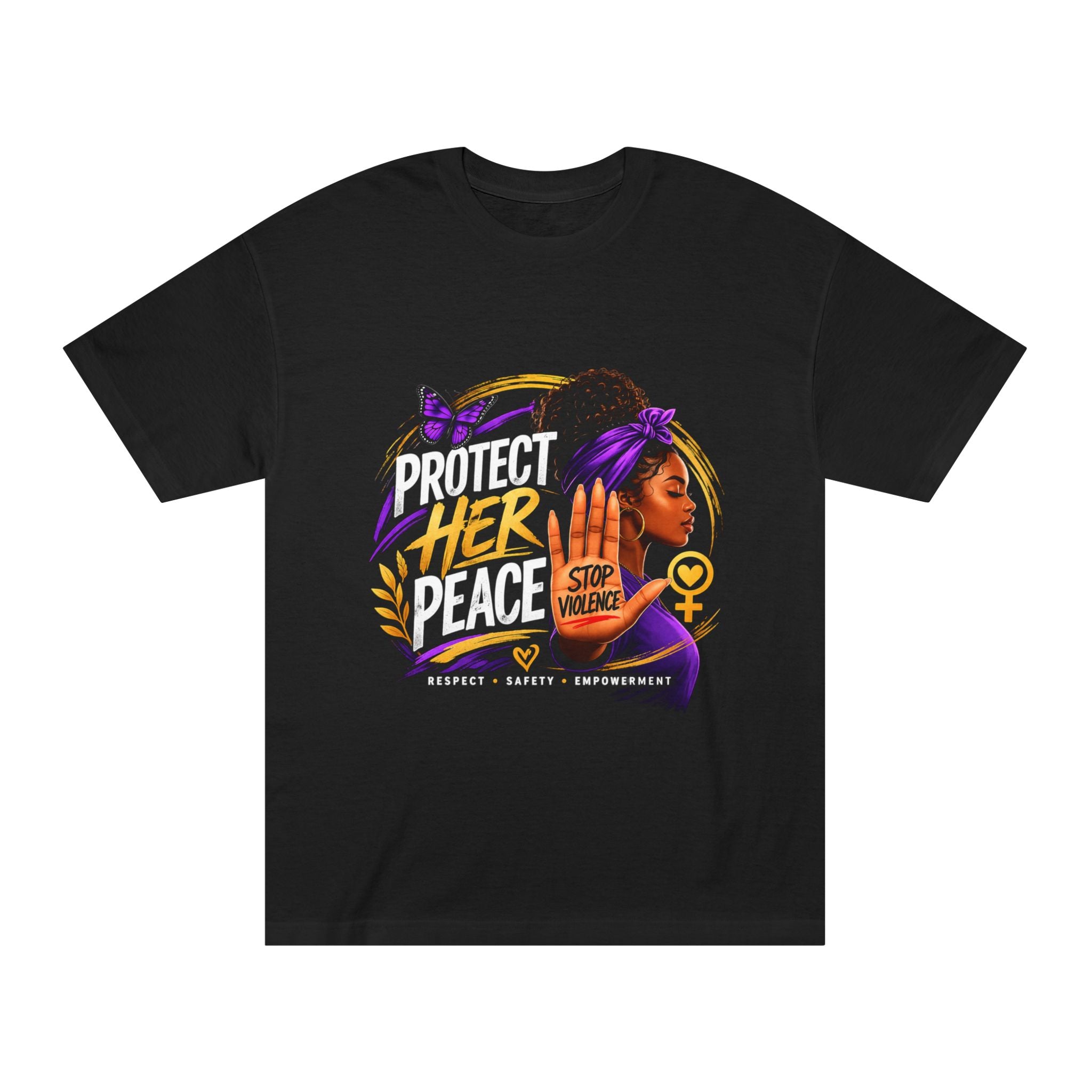 Protect Her Peace Tee — Stop Violence Women’s Awareness Shirt
