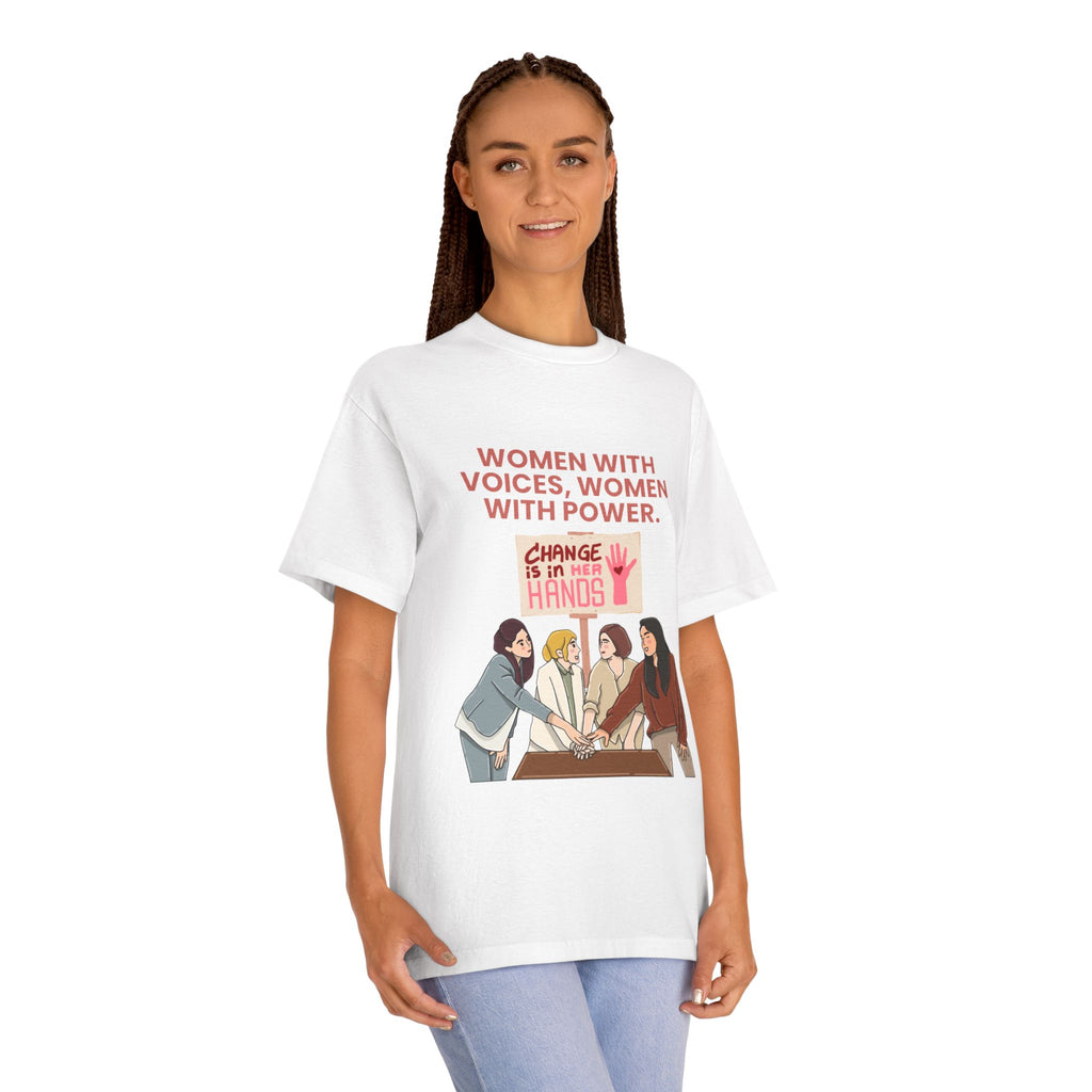 Women With Voices Tee — Feminist Empowerment Graphic T‑Shirt