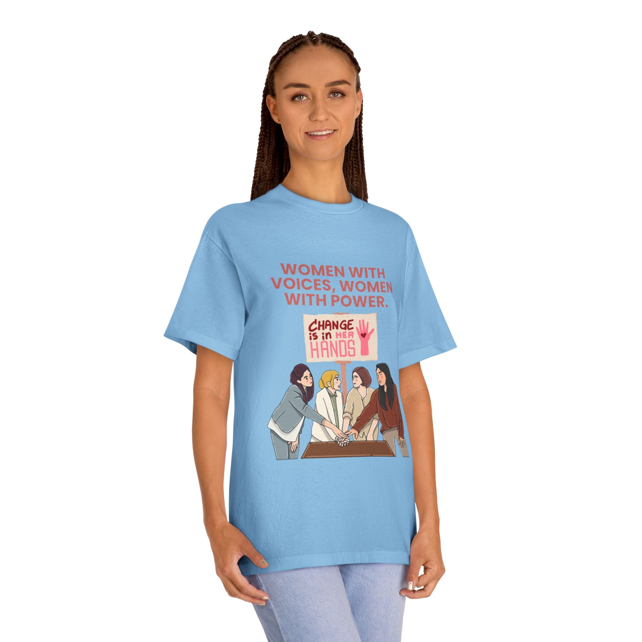 Women With Voices Tee — Feminist Empowerment Graphic T‑Shirt