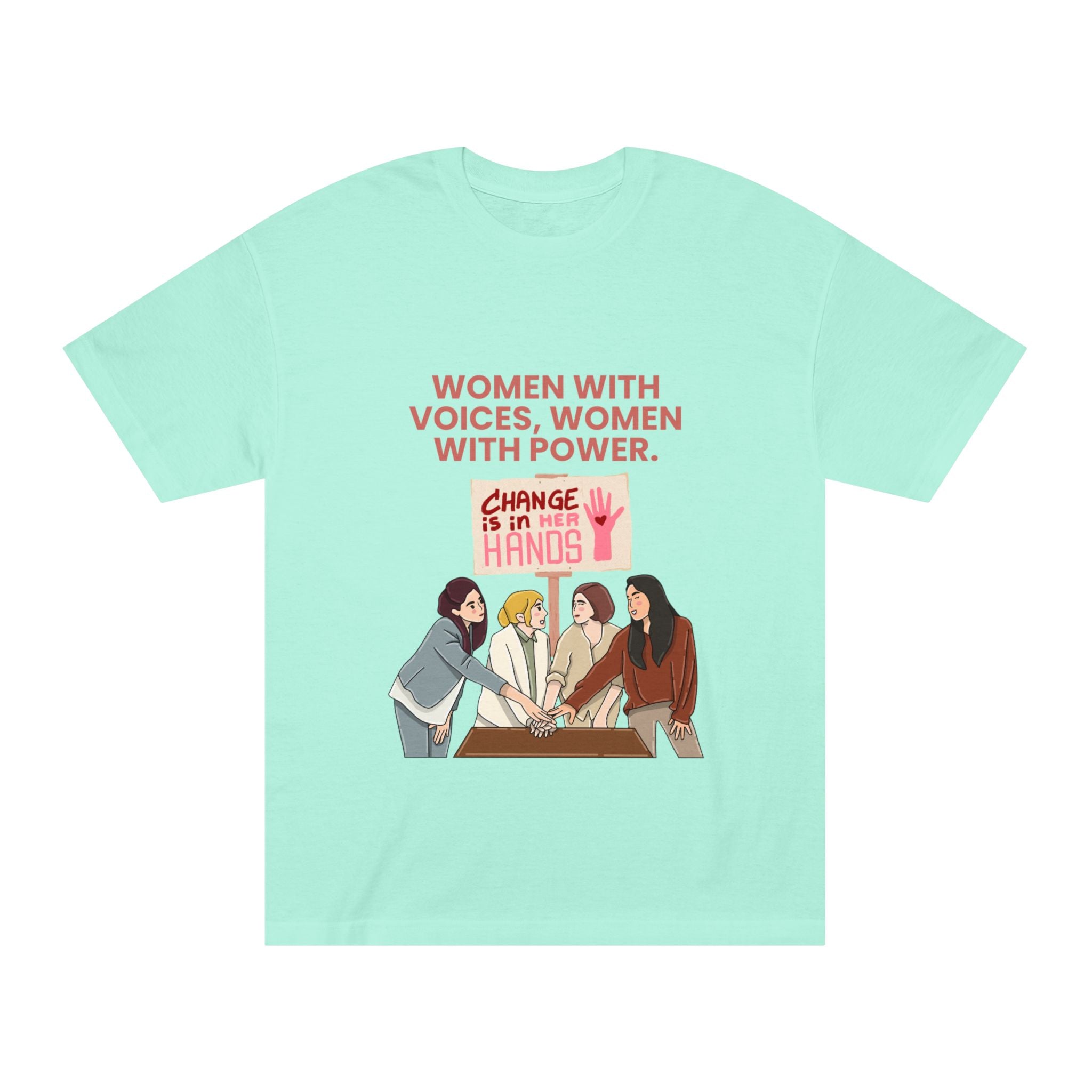 Women With Voices Tee — Feminist Empowerment Graphic T‑Shirt