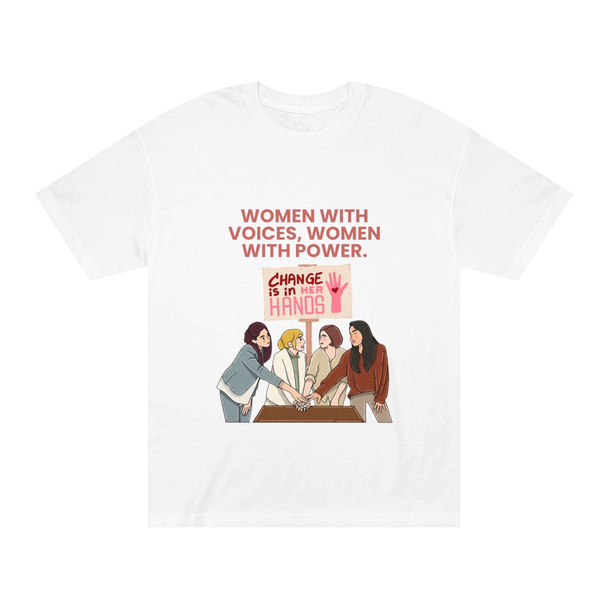 Women With Voices Tee — Feminist Empowerment Graphic T‑Shirt