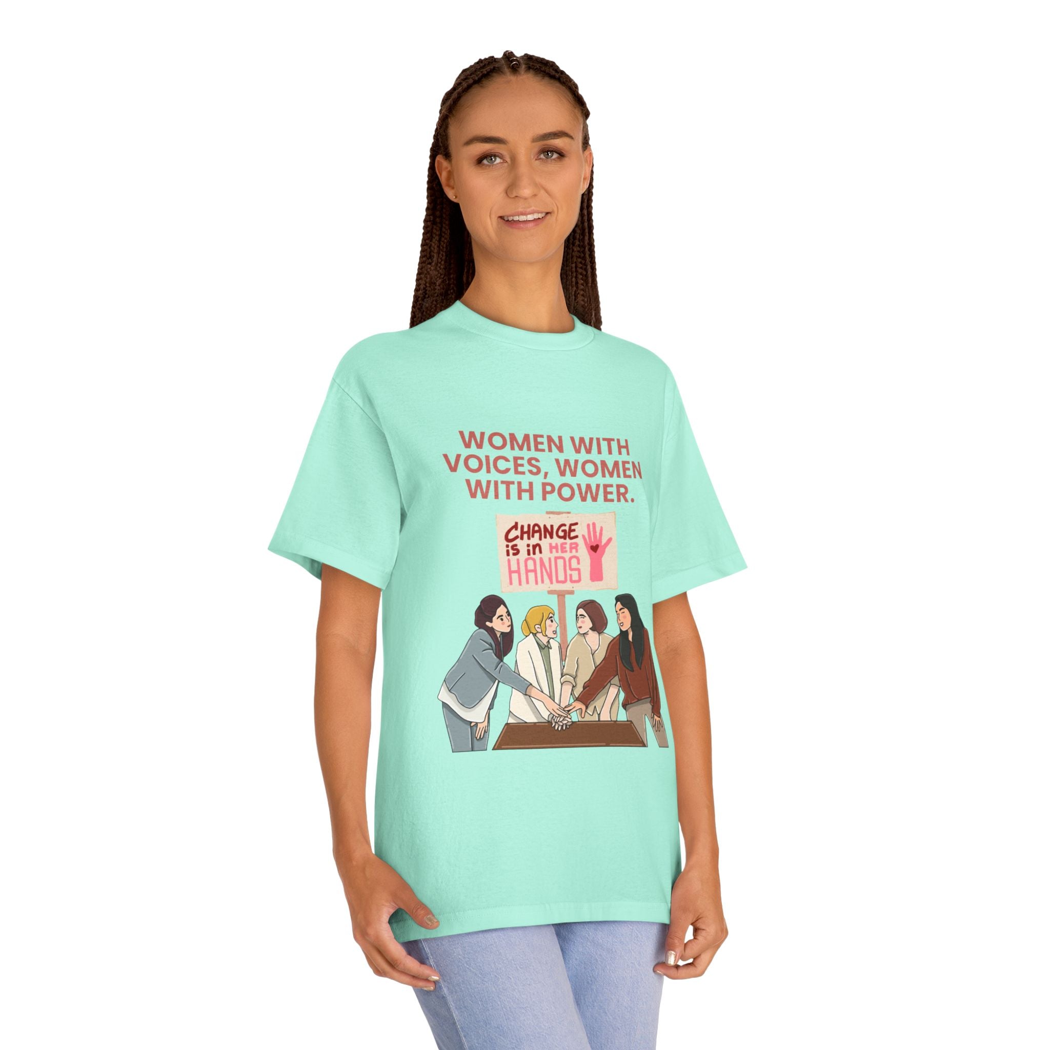 Women With Voices Tee — Feminist Empowerment Graphic T‑Shirt