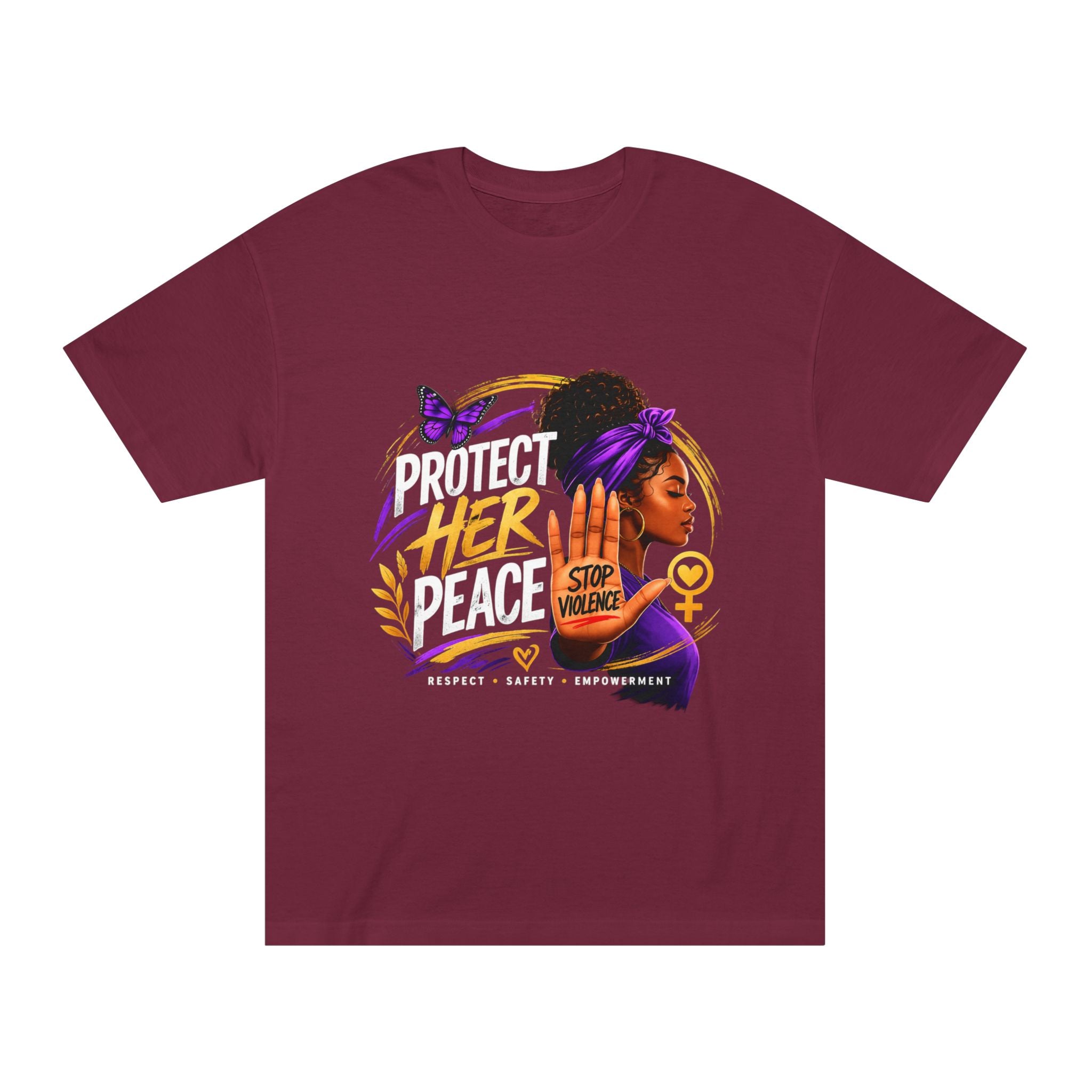 Protect Her Peace Tee — Stop Violence Women’s Awareness Shirt