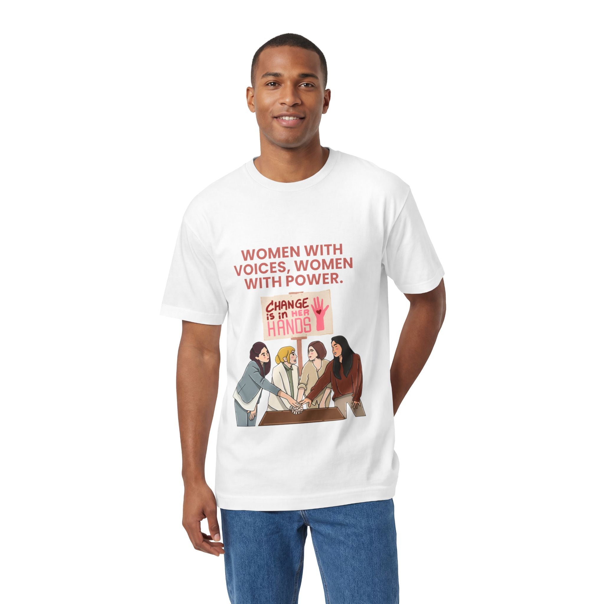 Women With Voices Tee — Feminist Empowerment Graphic T‑Shirt