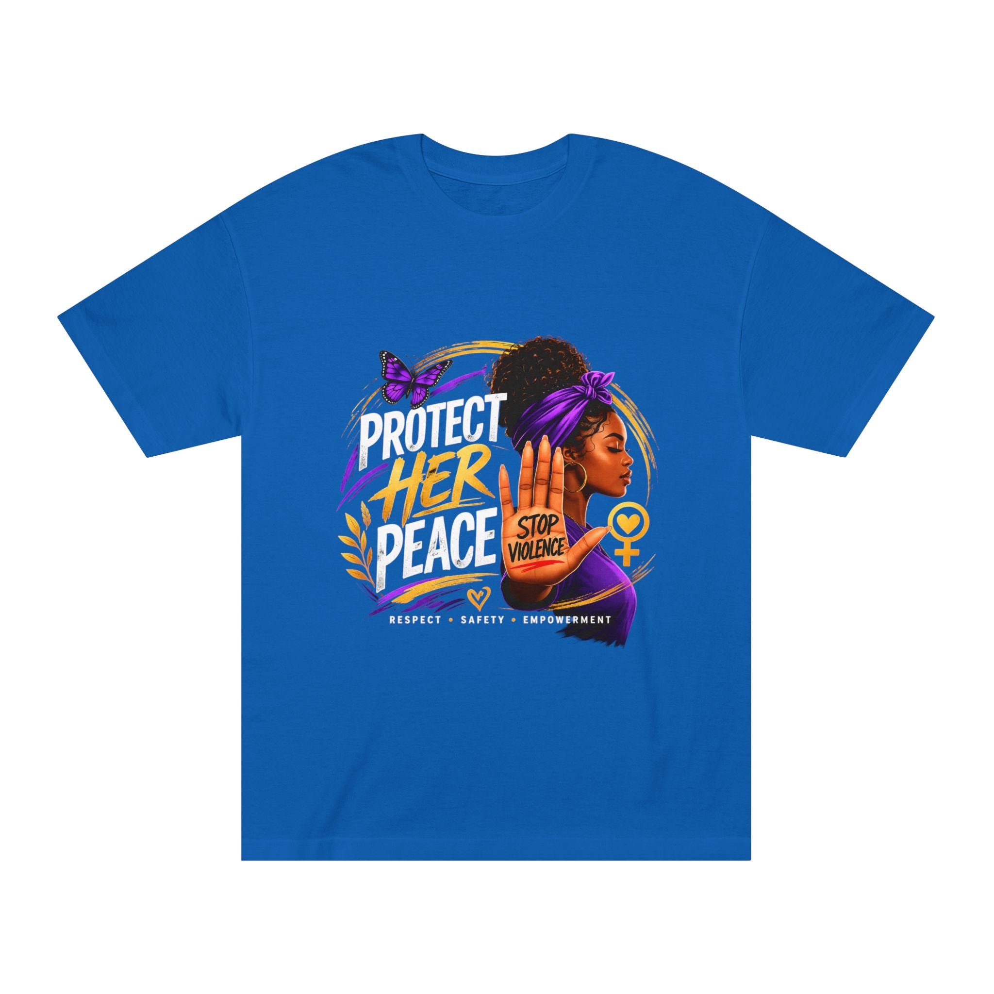 Protect Her Peace Tee — Stop Violence Women’s Awareness Shirt